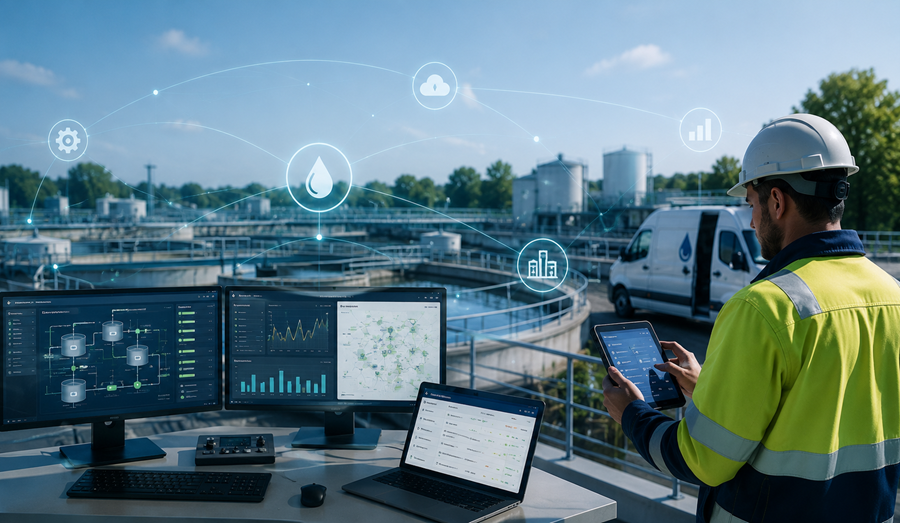 Industrial monitoring and operational software