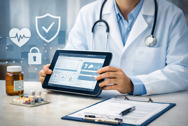Health-focused SaaS platform under strict compliance