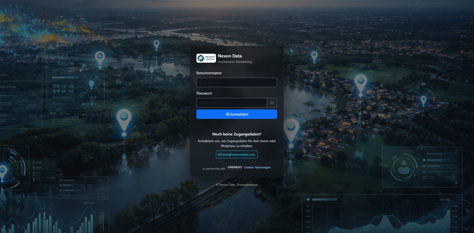 Hochwassermonitoring-Prototyp gestartet