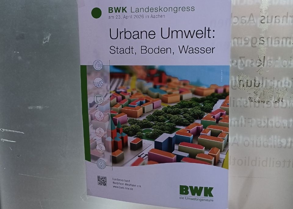 Landeskongress 2026 – Urban Environment: City, Soil, Water in Aachen